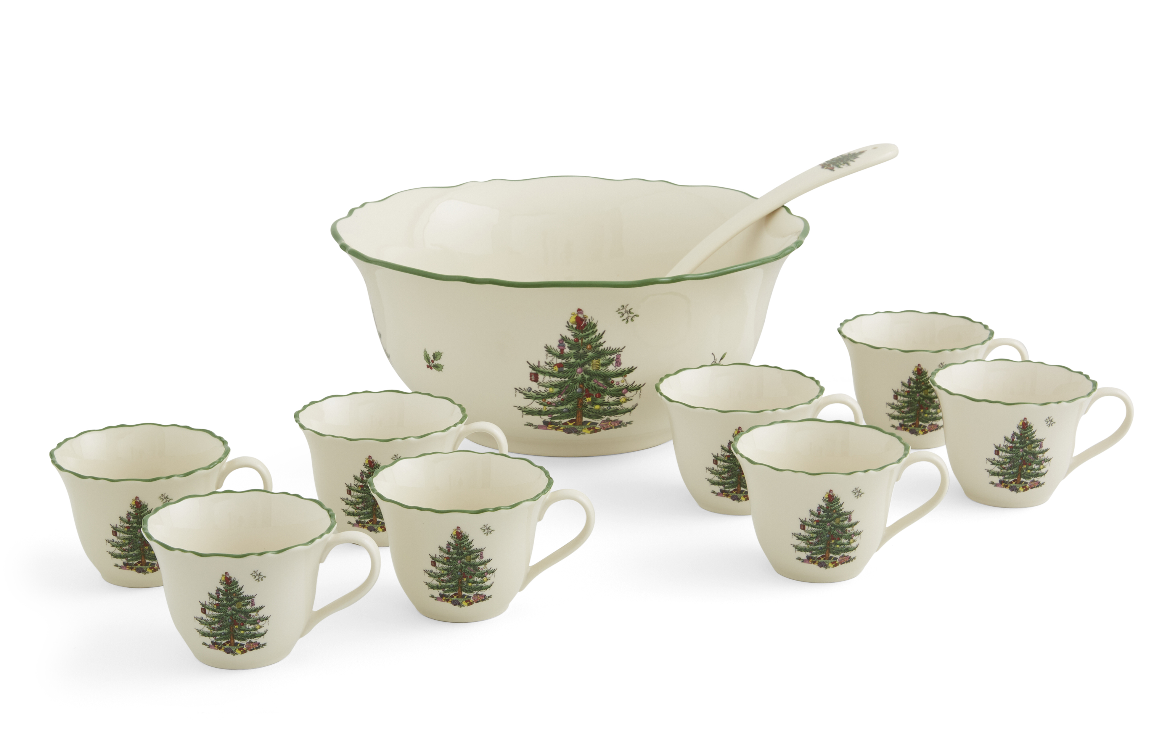 Christmas Tree Mug and Coaster Set